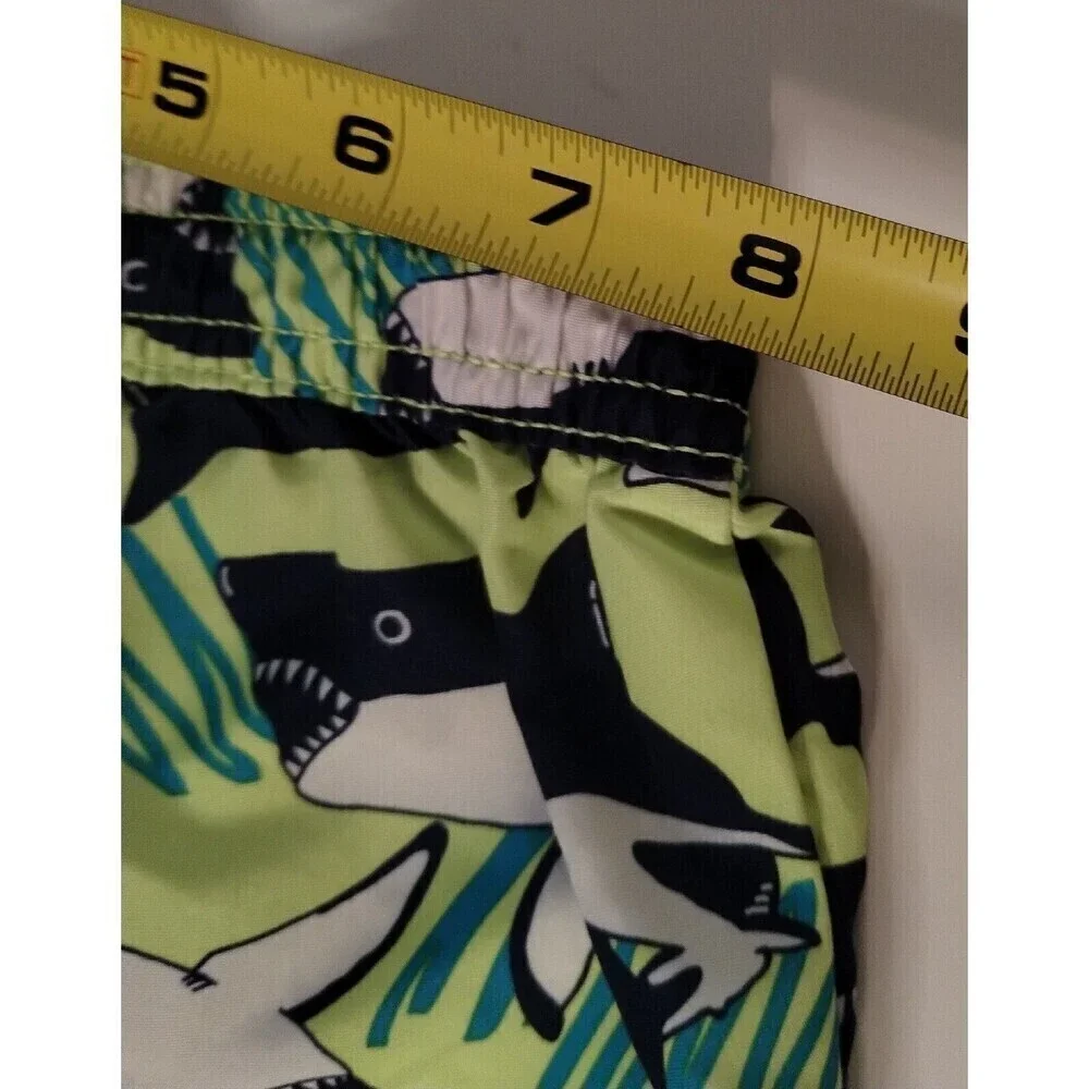 Oshkosh Bogosh‎ Toddler Boys Swim Shorts with Shark all over print Size12 Months
